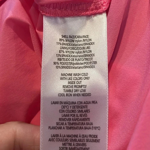 Calvin Klein Performance Dress Under shorts Pink Racerback Stretchy Size M NWOT - Picture 11 of 13